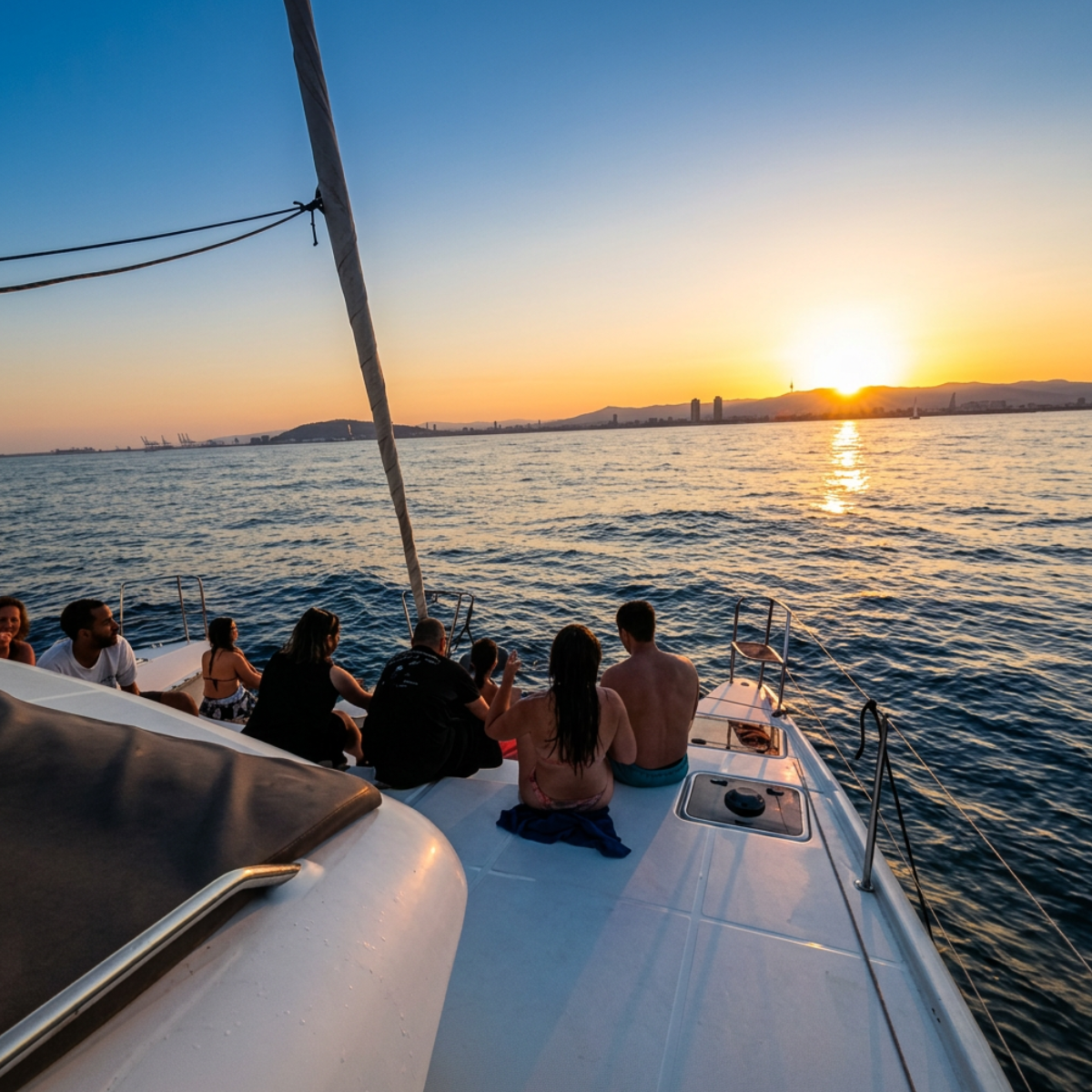 Paseo en Velero por Barcelona con Cava & snacks| CataVins On Board