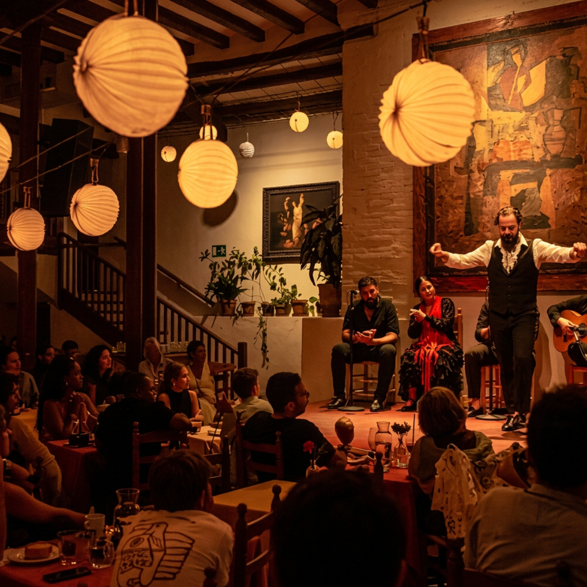 Cena  Maridaje  + Show Flamenco en Vivo