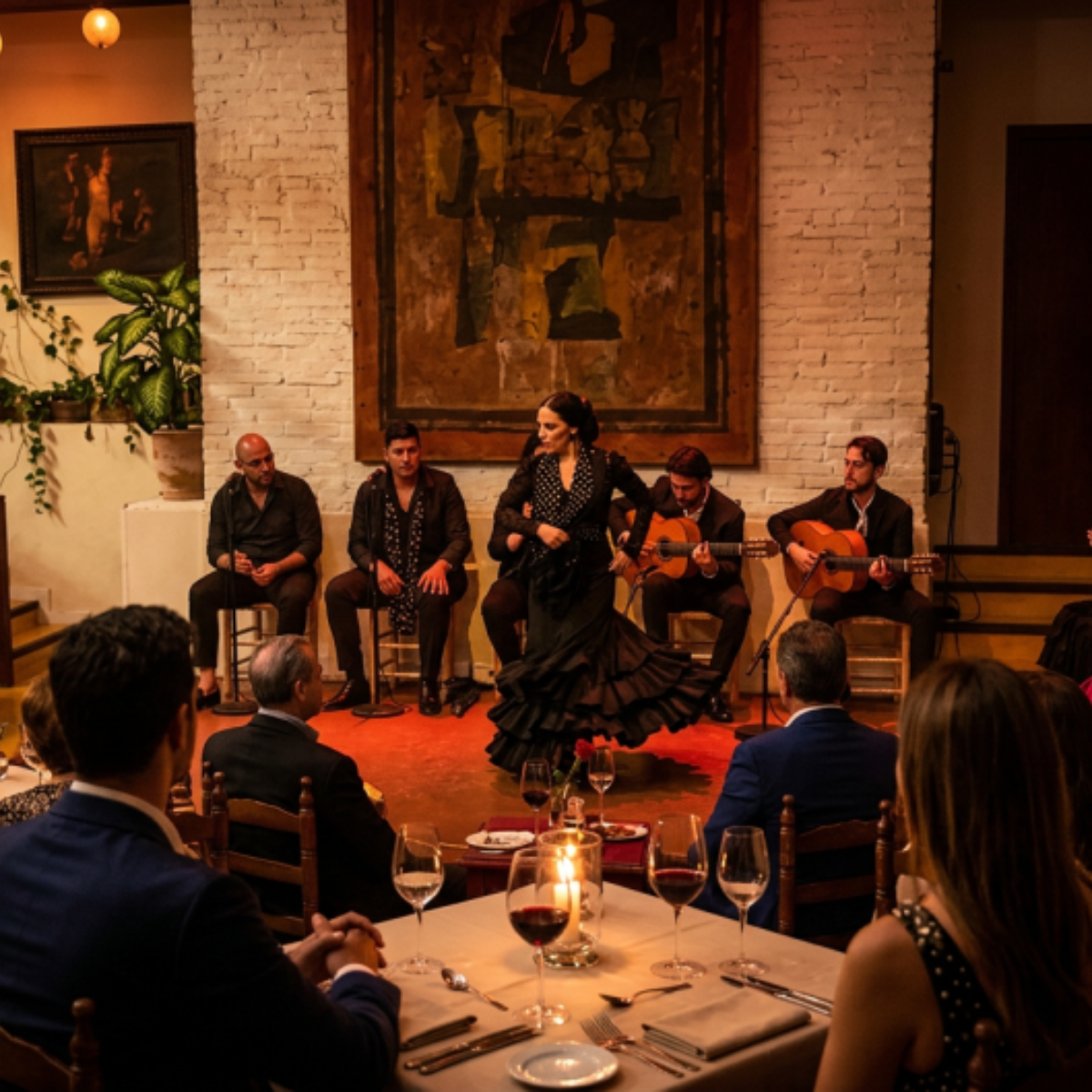 Cena  Maridaje  + Show Flamenco en Vivo